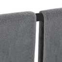 Towel Bar for Bathroom 24 Inch Matte Black Towel Holder 24 Inch Stainless Steel SUS304 Rustproof Towel Rack Modern Square Towel Rod for Bathroom Wall (1, Matte Black, 24 Inch)