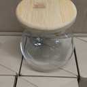 Plant Propagation Station,Hydroponic Glass Container Vase Jars, with Wooden Saucer for Desks, Houses, Garden Decorations, Home Kitchen Decorations and Gifts for Plant Lovers (9)