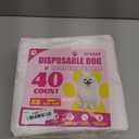 XPCARE 40 Count Disposable Female Dog Diapers, Super Absorbent, Leak Proof, Dog Diapers,Dog Period Diaper Female, for Incontinence, Estrus Female Dogs (X-Small)