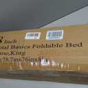 MAF Metal Bed Frame King 8 Inches, 9-Legs Support Bed Base, King Bed Frame for Box Spring and Mattress, Basics Bed Frame Headboard Attachable Tool-Free Easy Assembly, Black