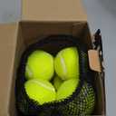 Elevon Tennis Balls for Small and Medium Size Dogs, 2" Mini Tennis Balls for Indoor Outdoor, Compatible with Dog Ball Launcher (12PCS)