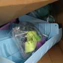 Step2 Rain Showers and Unicorns Water Table, Kids Water and Sand Activity Sensory Playset, Summer Outdoor Toys, 13 Piece Water Toy Accessories, for Toddlers 1.5+ Years Old, Blue & Purple