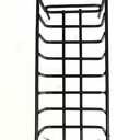Metal Black Dishwasher basket, sponge Holding basket 5.5x2in Size Small