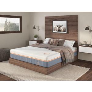 Nest & Wild Mattress Plush 12 Inch | Made in The USA | 100% Fiberglass-Free Cool Touch Cover | Ventilated Memory Foam | Bed in a Box | CertiPUR-US & OEKO-TEX100 Certified Foams (King)