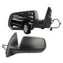 Dasbecan Side Rear View Mirror Compatible with 2022-2023 Chevy/Chevrolet Traverse L LS Door Rearview Mirror Heated Manual Folding Power Glass Driver Left 87847718 84952583 85533206(5pin)