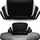 10" Wave Windshield Windscreen Wind Splitter fits for Harley Davidson CVO Street Glide FLHXSE 2023-up, Street Glide FLHX 2024-up,FLHXU 2025-up (Black)