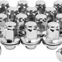 m14x1.5 Lug Nuts Set of 20 Compatible with Sequoia Landcruiser Tundra Lexus LX 1.85 Inch 7/8 22mm Hex Mag Washer Chrome Wheels Lug Nuts