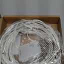 Hairui Birch Garland with Lights 6FT 48 LED Battery Operated, Lighted Twig Vine with Timer for Christmas Home Fireplace Decoration Indoor Outdoor Use