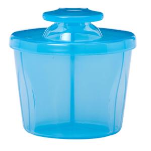 Dr. Brown's Travel Formula Dispenser with Lid, BPA Free - Blue - Holds 27oz (1-Pack, Blue)