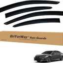 Vent Shades Rain Guards for Toyota Camry 2025 2026 Accessories, for Toyota Camry Window Deflectors Window Visors