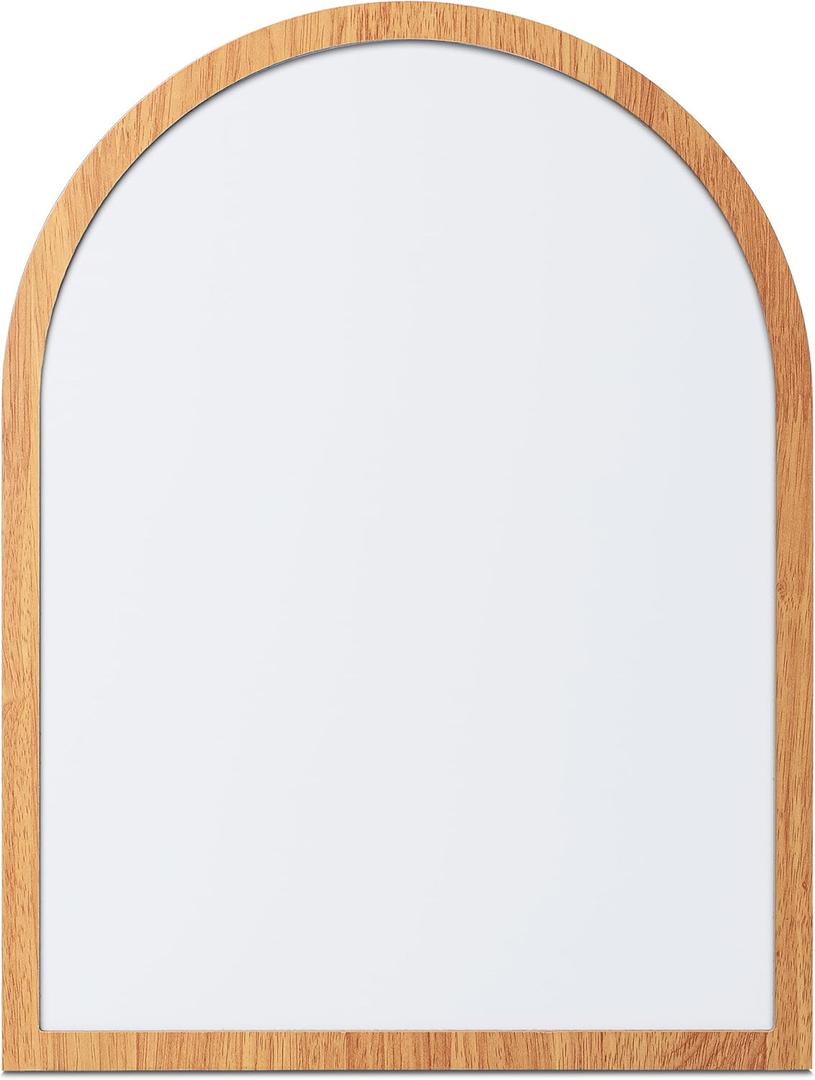 Mr. Pen Dry Erase Board, 16" x 12", Wooden Frame, Boho Design, Mini White Board for Kids & Students, Small Dry Erase Board