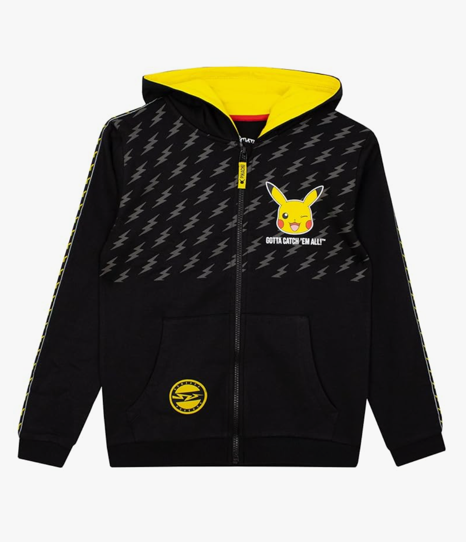 Pokémon Pikachu Hoodie | Pikachu Hoodie For Boys | Hooded Sweatshirts For Boys, 7-8Y