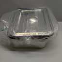 4 Packs Stainless Steel Commercial Bus Tub With Lid 12L Heavy Duty Utility Tote Box for Dishwashing, Meat Prep, and Kitchen Storage  Large Capacity Restaurant Bus Box (With Lid)