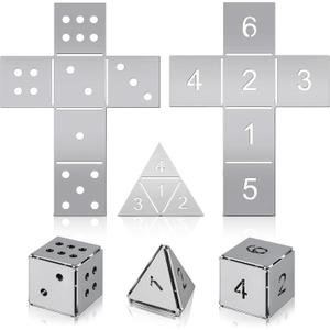Therwen 3 Pcs Welding Kit 1.5 Inch Welding Coupons Aluminum Plate for DIY Dice Practicing Training Accessories, TIG, MIG, Gas, Arc, Stick, 3 Styles