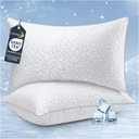 COZSINOOR King Size Bed Pillows - Breathable Premium Down Alternative Pillows Set of 2 for Side, Back, and Stomach Sleepers Cooling Hotel Quality Fluffy Soft Microfiber Fill Skin-Friendly