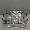 Green Egg Porcelain Coated Rib Rack - Holds 6 Racks of Ribs, Fits 18"+ Smokers & Grills