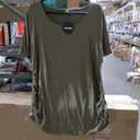 Huukoay T-Shirt 2XL 4 Pack Black White Green Brown