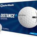 TaylorMade Golf Distance+ Golf Balls (White, 8 Count)