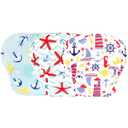 Langsprit 3 Pack Swim Diaper for Baby & Toddle, Reuseable Washable Diaper Swim for Swimming Lesson & Baby Shower Gifts (S, Sailing)