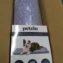 PELZIN Stoutwool Indestructible Dog Bed - Fluffy Chew Proof Dog Crate Pad - Tough Kennel Pad for Aggressive Chewers - Washable, Ideal for Jumbo Breeds & Fits 54-Inch Crate - 53"x35", Jacaranda