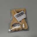 2Pcs Wooden Foot Massage Rollers Reflexology Handheld Foot Massager for Neck Back Leg Muscle Relief and Trigger Point Therapy