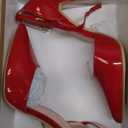 Elisabet Tang High Heels, Women Pumps D'Orsay Ankle Strap Pointed Toe Stiletto Heels Party Wedding Shoes (8)