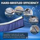 IBB 3pcs Crevice Cleaning Brush for All Tile Surfaces, Hard Bristle Brush for Kitchen, Bathroom Tiles, Slots & Faucets, Thin Gap Cleaner