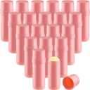 20 Pcs 60ml/2oz Deodorant Containers Plastic Refillable Deodorant Holder Twist Up Top Filling Stick Tube for DIY Body Lotion Sunscreen Balm - Pink