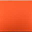 Made in Korea Silicone Cutting Board/Trivet, Non-Slip, 12.2" x 9.3", Dishwasher Safe, Easy Grip, BPA Free, Flexible Mat (Medium, Orange)