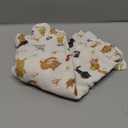 1 Pack Toddler Pillowcase - 13x18 Cotton Muslin Pillow case with Ruffles, Envelope Closure No Zipper Design, Cute Cartoon Soft Breathable Pillow Case for Kids Baby Toddler Girls Boys, Cat