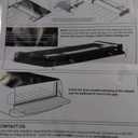 FOR 2005-2011 DODGE DAKOTA 5'3" TRUCK BED ADJUSTABLE TRI-FOLD SOFT TONNEAU COVER