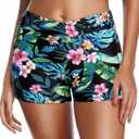 Yonique Womens Swim Shorts Bathing Suits Bottoms Swimsuit Bottoms XL