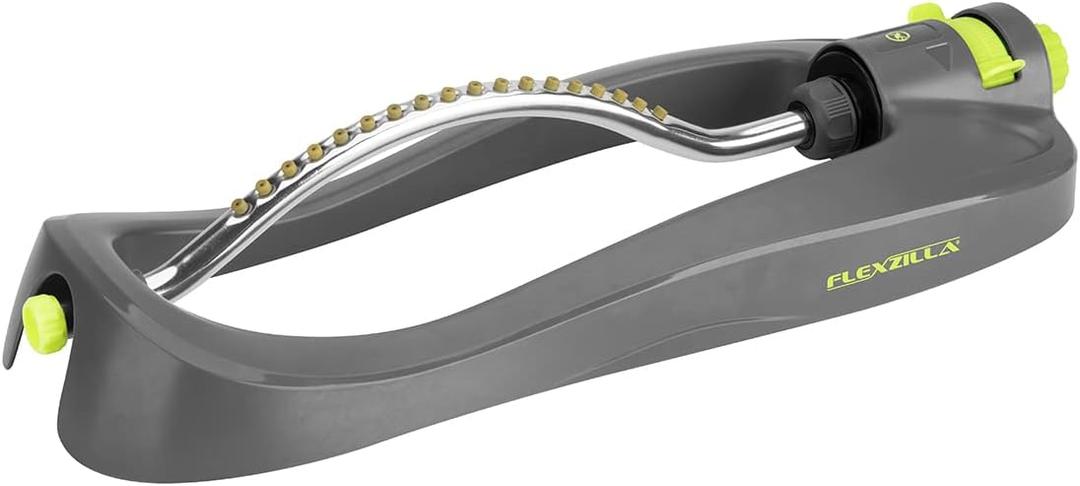 Flexzilla Oscillating Lawn Sprinkler, 2,400 sq. ft., ZillaGreen