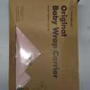 KeaBabies Baby Wrap Carrier - All in 1 Original Baby Carrier Newborn to Toddler Sling, Easy to Wear, Hands Free Bonding, Lightweight, Breathable Infant Wraps (Dusty Pink)