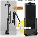 MOTIVE Designed for Samsung Galaxy S23 Ultra Case with Belt Clip, Military Grade Quad-Layer Rugged Phone Case - Black, Heavy Duty s23 Ultra Protective Case 6.8" | Black
