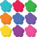 Paper Flower Cutouts 108pcs | Cut Out Shapes for Bulletin Board, Classroom, Decorations, Crafts. 3" x 3"