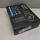 TOLOCO Massage Gun Deep Tissue, Percussion Massage Gun with 10 Replacement Heads, Super Quiet Portable Electric Massager for Athletes, Relax, Black