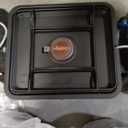 Hisencn Camping Stove,2 Burner Propane Stove,20000 BTU/h Camping Cooking set Includes Frying Pan,Kettle and Pot,Adjustable Burners & Piezo Ignition,Portable stove for camping Outdoor,Blue (Navy)