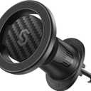 SYNCWIRE for MagSafe Car Mount, Flexible Rotation Magnetic Phone Holder for Car Vent, Hands Free Car Air Vent Phone Holder Clip Universal Compatible with iPhone 17 16 15 14 13 12 Pro Max Plus