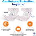 American Kennel Club Female Dog Wrap, Disposable Diapers with Wetness Indicator, (Extra Large Low Tail, 50, Count)
