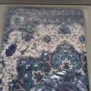 PUPIBOO Washable Pee Pads for Dogs and Cats - Super Absorbent Reusable Puppy Training Pads - 100% Waterproof, Leak-Proof & Non-Slip Whelping Pads for Pet Housebreaking (22 x 22 Inch (Pack of 2), Blue Medallion)