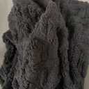 Couch Cushion Covers, Super Soft Thicker Fleece Sofa Cover Stretch Sectional Sofa Slipcover Washable Pet Friendly Anti-Slip Stain Resistant Furniture Cover for Home(1 Back Cover,Dark Gray)