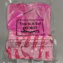 Cozypower Halloween Pink Striped Cat Costume Accessories Set Skirt Tutu Socks Ear Headband for Halloween Cosplay Dress up (Medium)