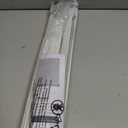UNISHADES No Drill Cordless Roman Shades, Room Darkening, 28×48 in White