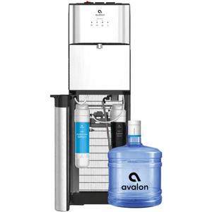 Avalon Bottom Loading Water Cooler Water Dispenser with Filtration - 3 Temperature Settings - Hot, Cold & Room Water, Durable Stainless Steel Construction - UL ListedNSF Approved