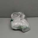 4Pcs 4.25 inch Wheel Center Caps Aluminum Push Through Trailer Caps Fit 4.25" Center Bore Truck RV SUV Wheels Rims, Silver Hub Covers, 4.69" Tall