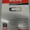 SANDISK 128GB Ultra Flair USB 3.0 Flash Drive, SDCZ73-128G-G46, Black