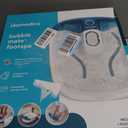Homedics Bubble Mate Foot Spa, Toe Touch Controlled Foot Bath with Invigorating Bubbles and Splash Proof, Raised Massage Nodes and Removable Pumice Stone