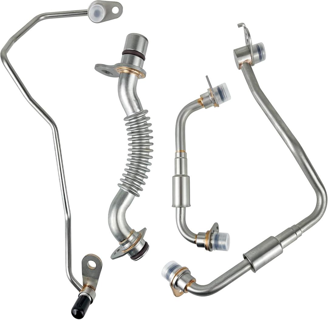 Turbocharger Coolant & Oil Line Kit for Ford F-150 2017-2021, Expedition 2018-2021, Lincoln Navigator 2017-2021 (3.5L EcoBoost) - Direct Fit for Part 667-499