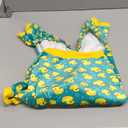 KYEESE Dog Pajamas Velvet Dog Pajamas Medium Sized Dogs Soft Dogs Clothes Pjs with Yellow Ducks Pattern Stretchy Pet Jammies Coat Comfy Pet Onesie Costume, 2X-Large (XX-Large (40-58lbs))